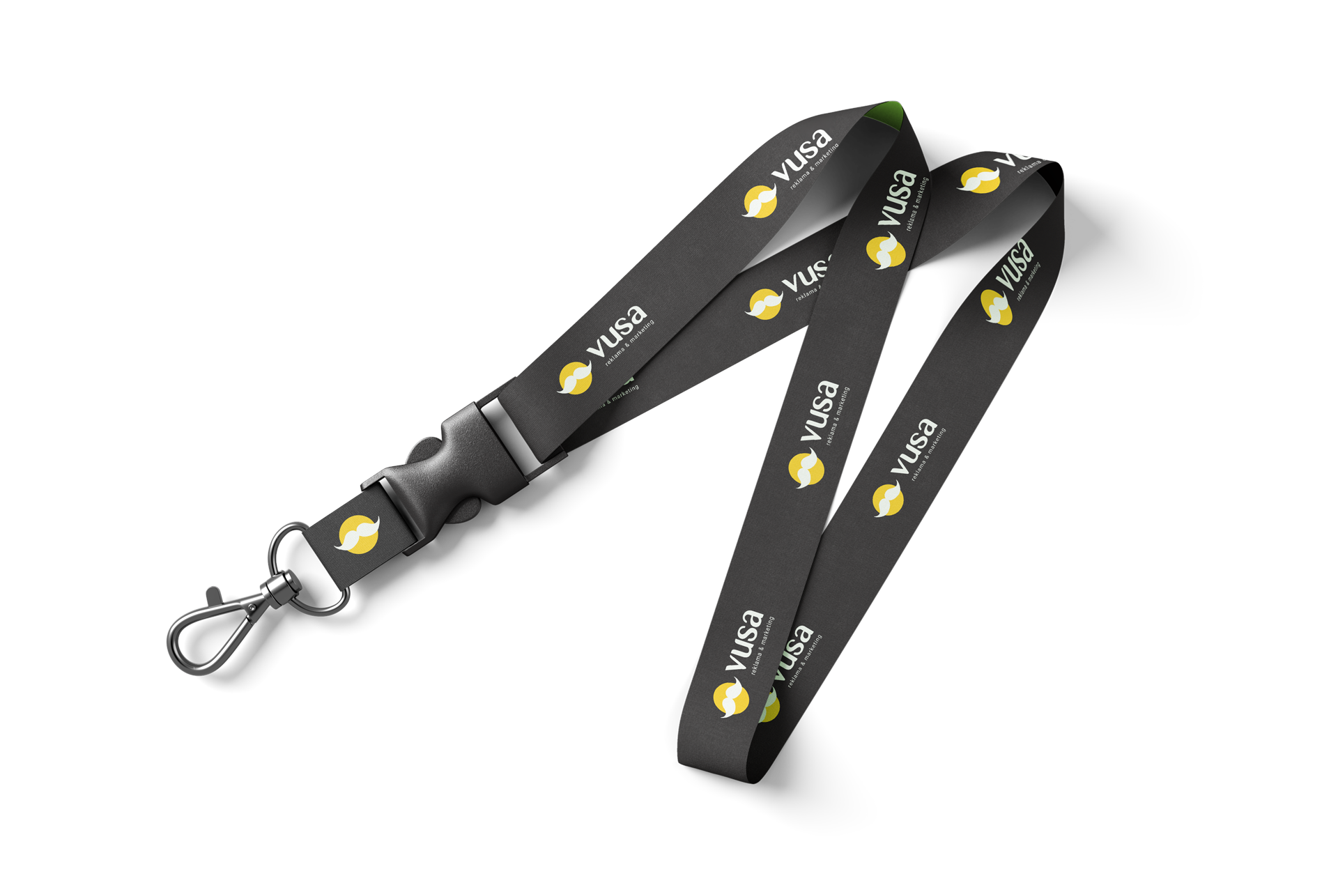 Smycz reklamowa - VUSA | Gadżety reklamowe dla firm